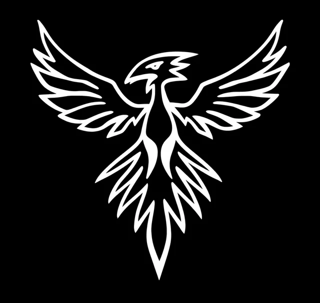 Leaves of Fracture phoenix logo
